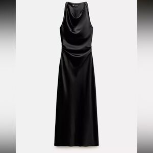 ZARA NWT Satin Dress size L